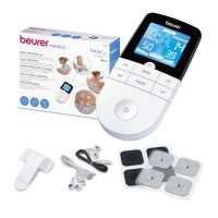 Beurer EM-49 digital electrostimulator (TENS and EMS): Ideal for pain relief, muscle strengthening and relaxation through massage Beurer EM-49 digital electrostimulator (TENS and EMS): Ideal for pain relief, muscle strengthening and relaxation through massage